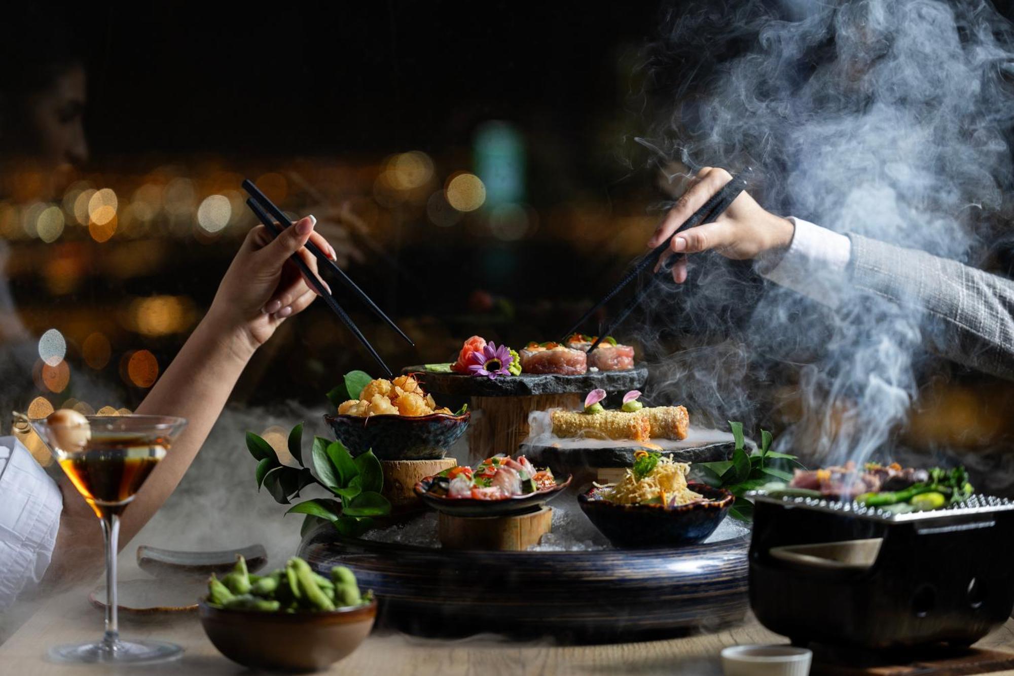 Park Hyatt Doha Ξενοδοχείο Εξωτερικό φωτογραφία A selection of dim sum